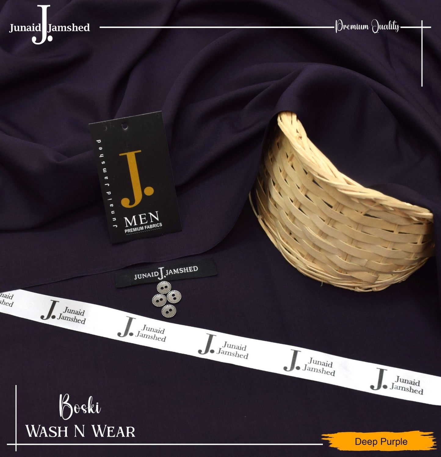 J. Junaid Jamshed wash and Wear Boski