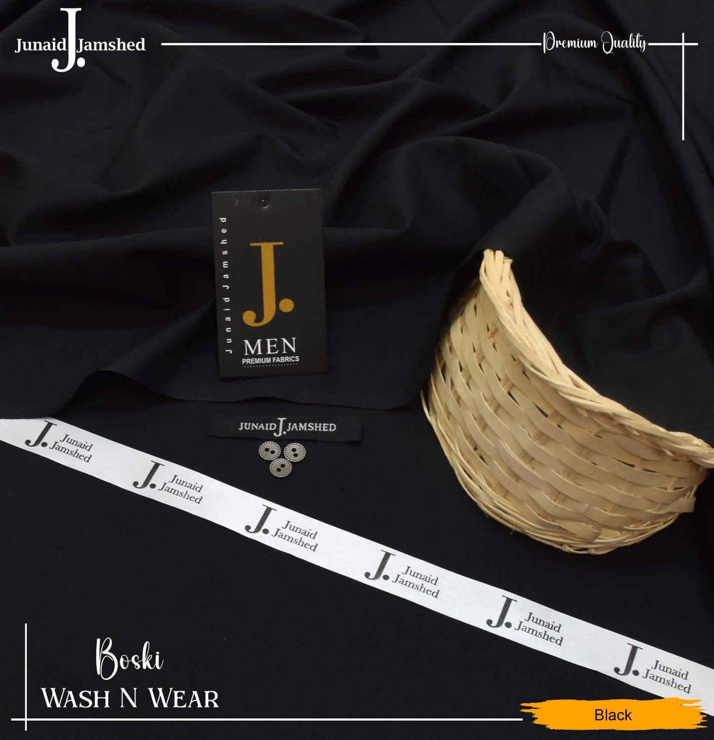 J. Junaid Jamshed wash and Wear Boski